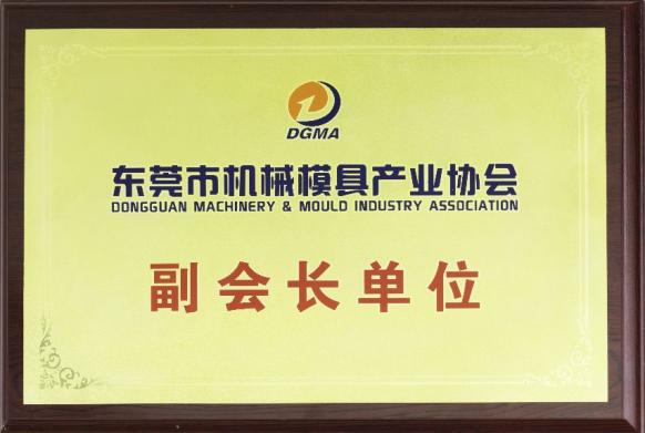 Vice President Unit of Dongguan Machinery and Mold Industry Association